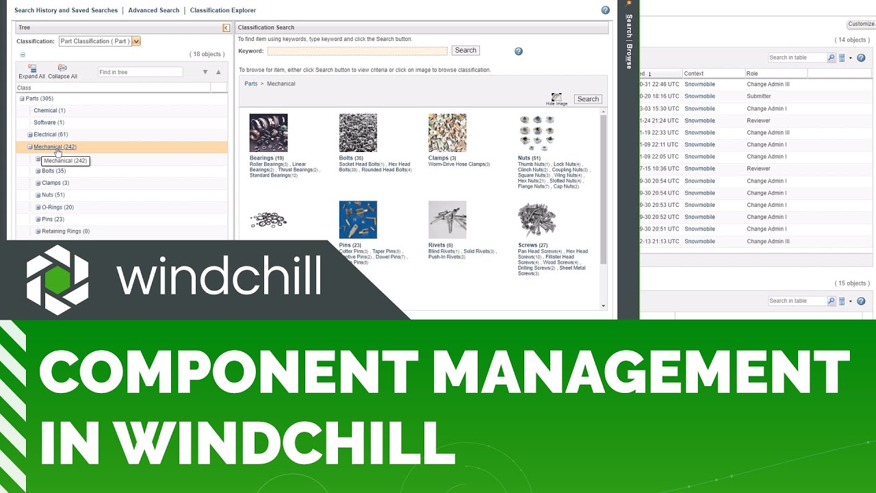 Component Management in Windchill