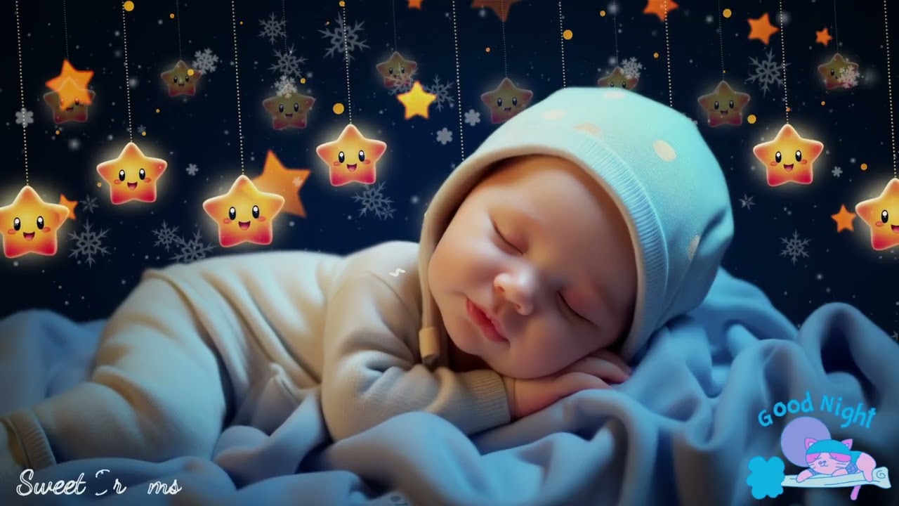 Baby Sleep Music 💤 Mozart & Brahms Lullabies 🌙 Overcome Insomnia in 3 Minutes