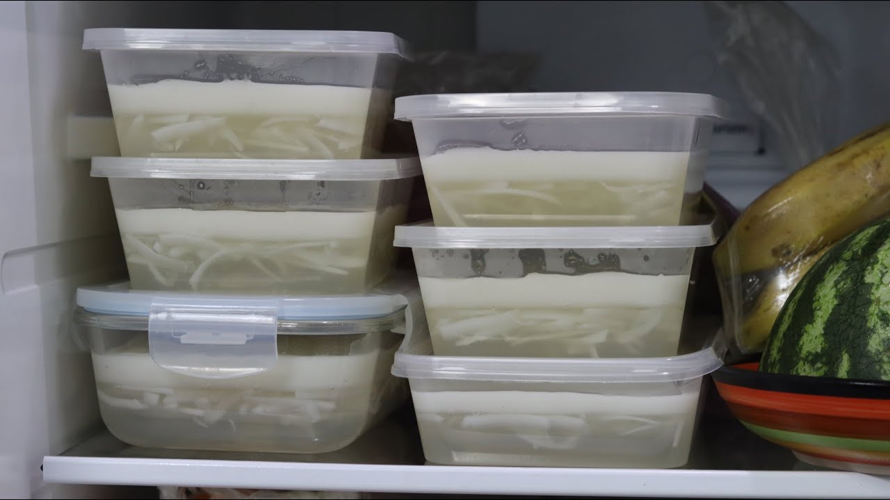 Công thức RAU CÂU DỪA cực ngon, tiện lợi, không tươm nước