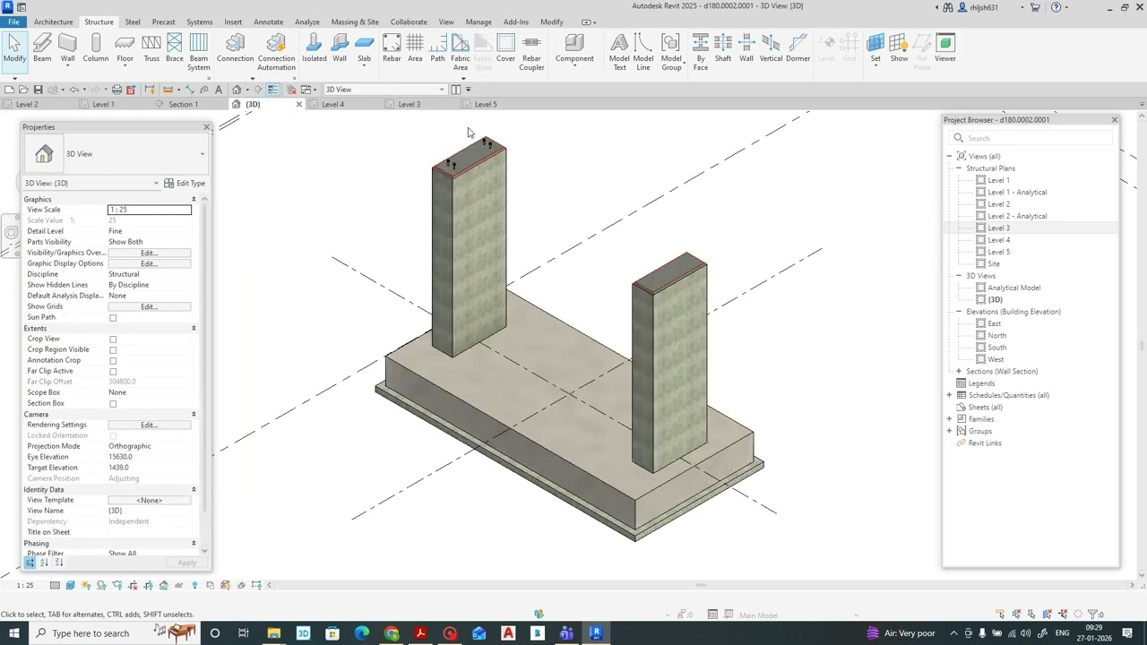 REVIT HORIZONTAL VESSEL PART 2