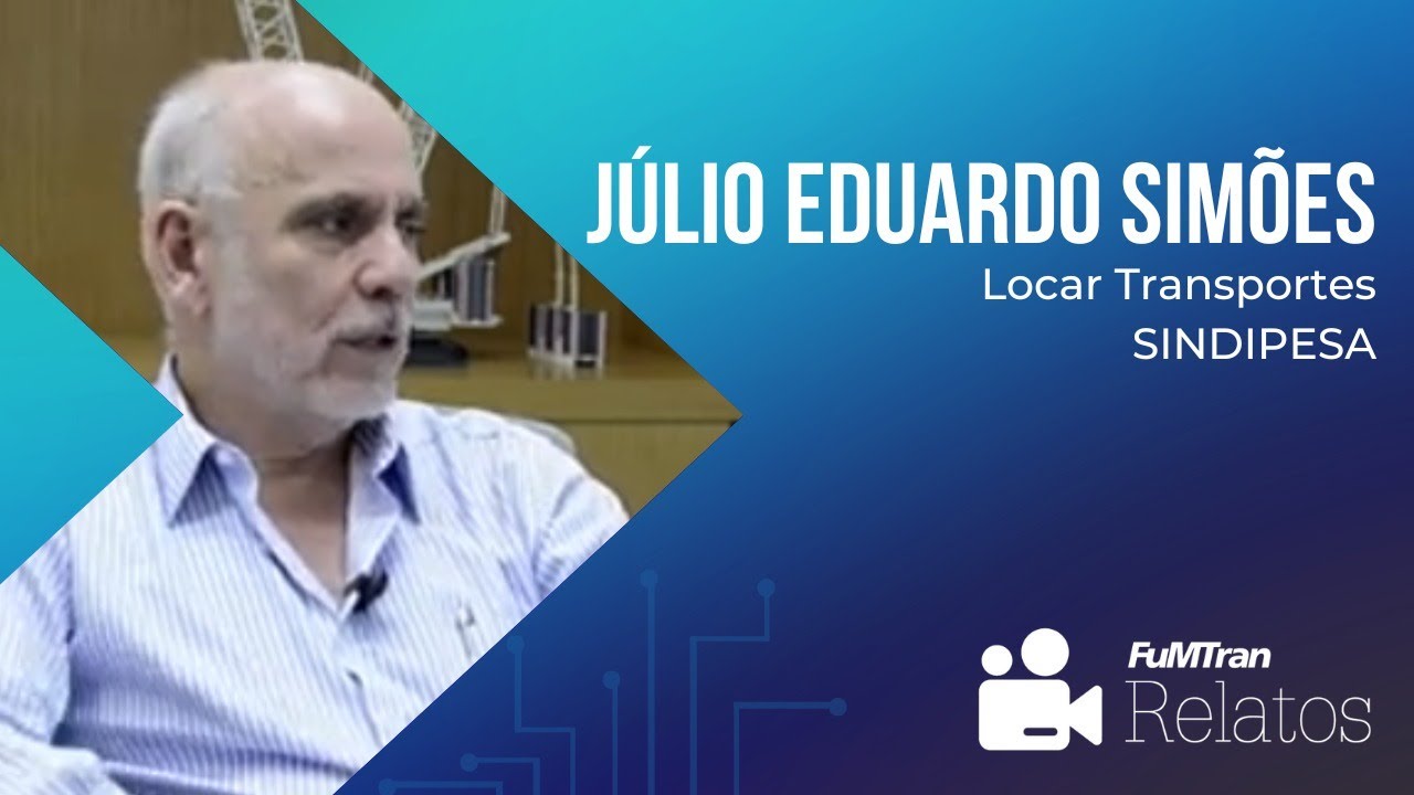 Júlio Eduardo Simões da Locar Transportes e do SINDIPESA: “no transporte pesado, a prática é tudo!”