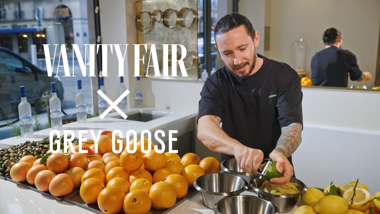 Le chef Cédric Grolet nous dévoile son nouveau trompe-l'œil | Vanity Fair x Grey Goose