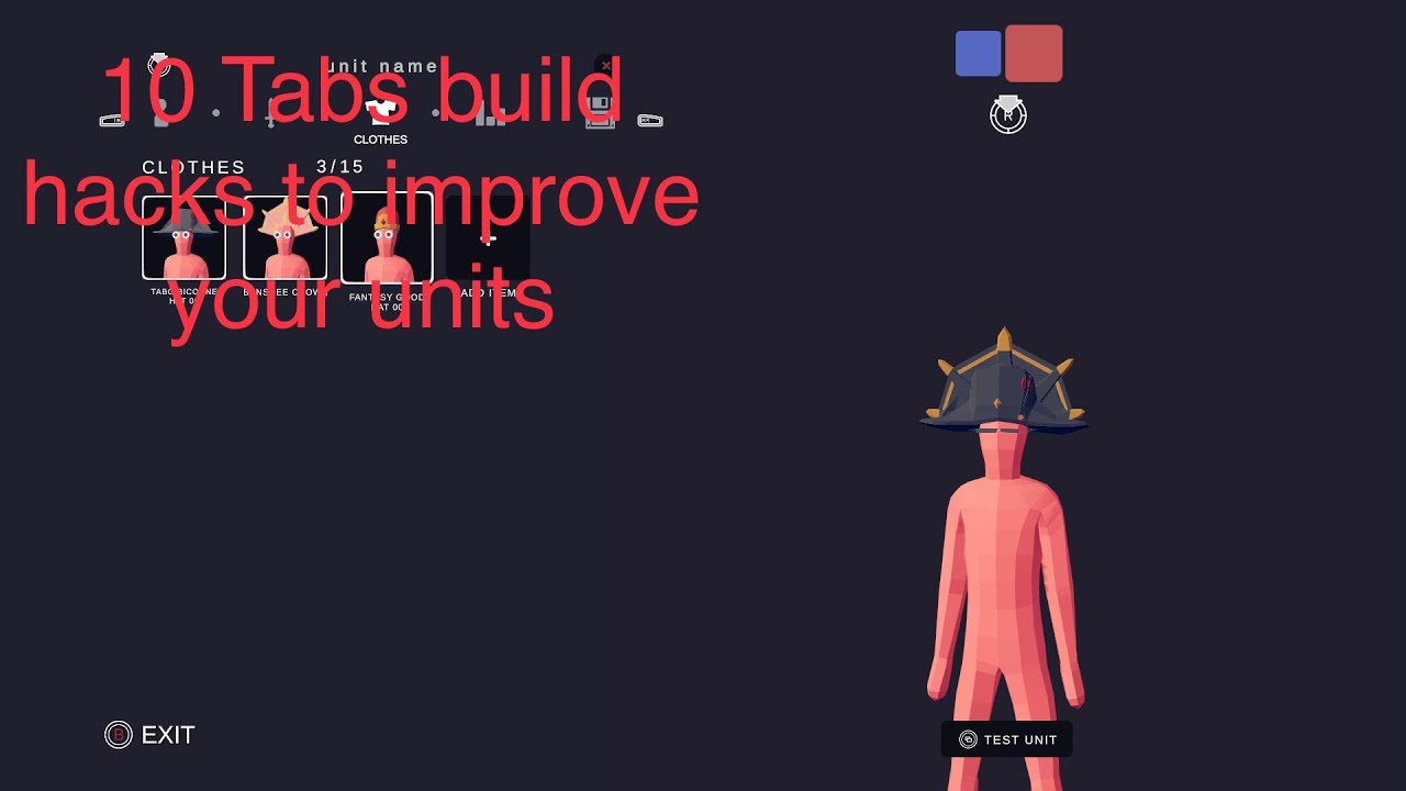 10 more Tabs build hacks and tips to improve your units