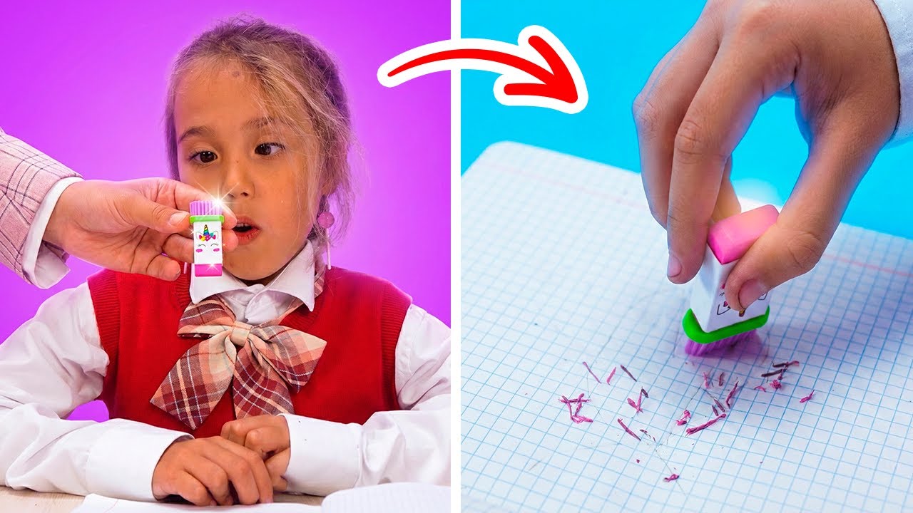 🦄 So Cool! Let’s Make a Unicorn Rubber and Try Fun DIY Crafts! ✨