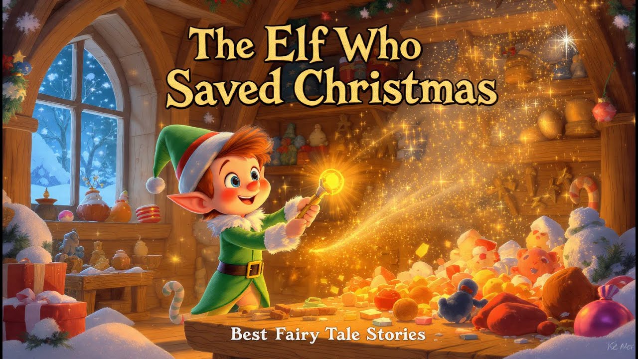 The Elf Who Saved Christmas – One Small Helper, One Big Miracle!- FairyTale Friends