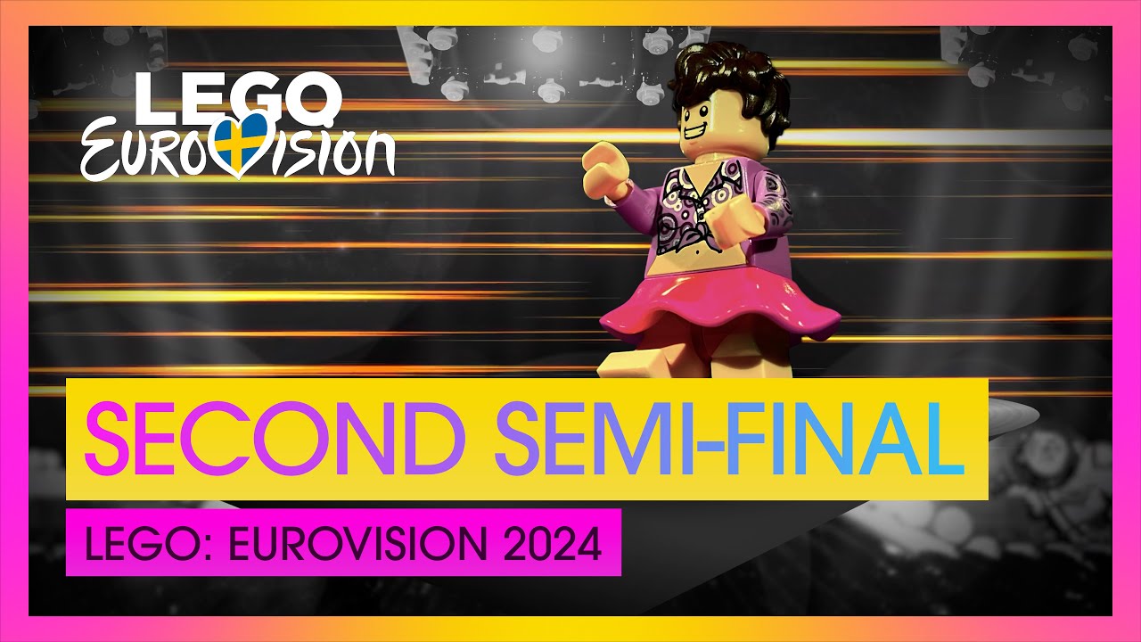 LEGO: EUROVISION 2024 - SECOND SEMI-FINAL | #UnitedByMusic