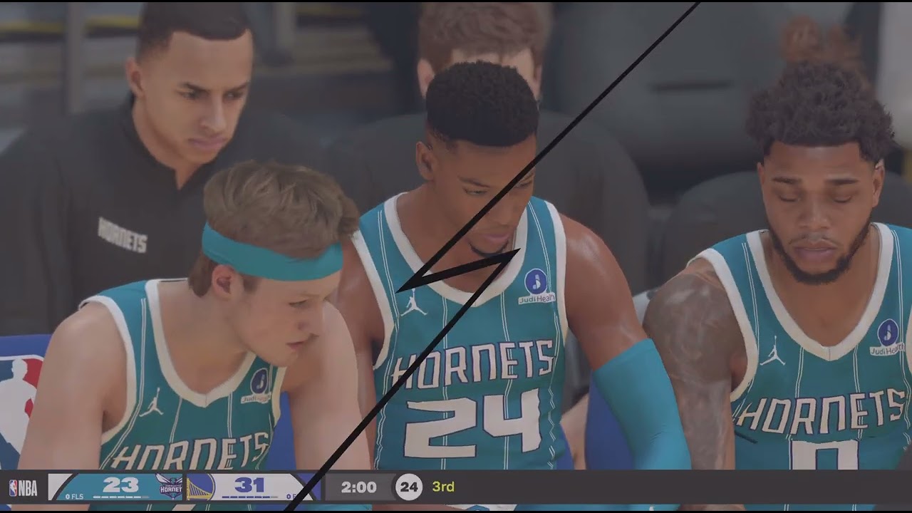 NBA 2K26 GOLDEN STATE  vs HOrnets