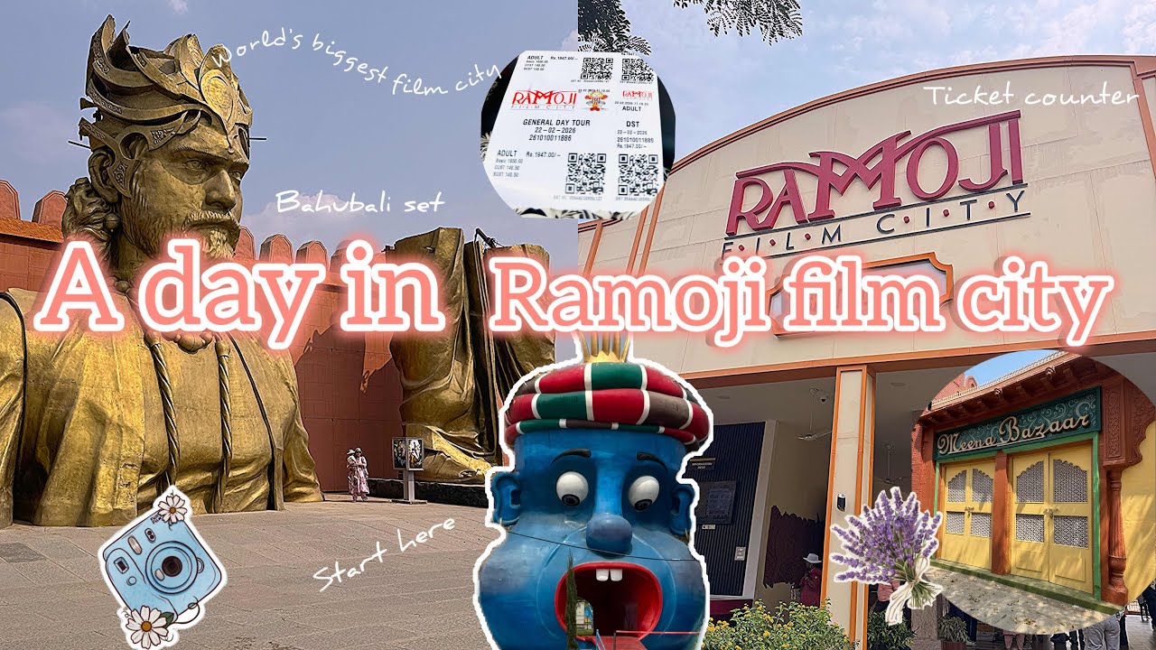Ramoji Film City || A Day In My Life🌸 || Daily Vlog🍁||Aesthetic Vlog✨|| B Buzz World 