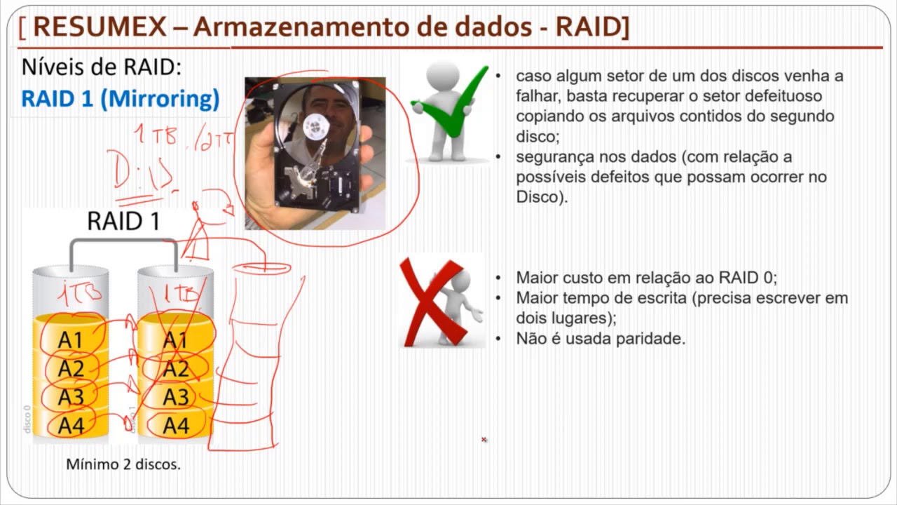 RAID para Concursos de TI - Prof. Davi Durães