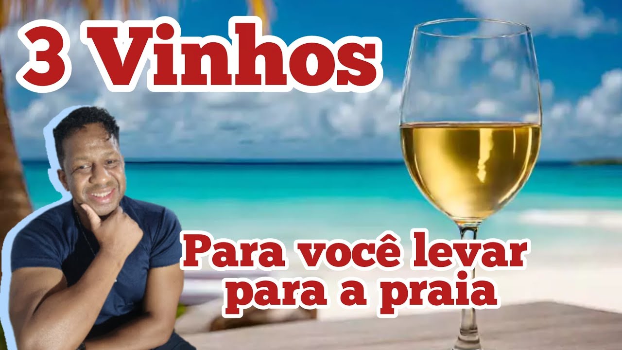 3 Vinhos para você levar para a praia. Bom e Barato 