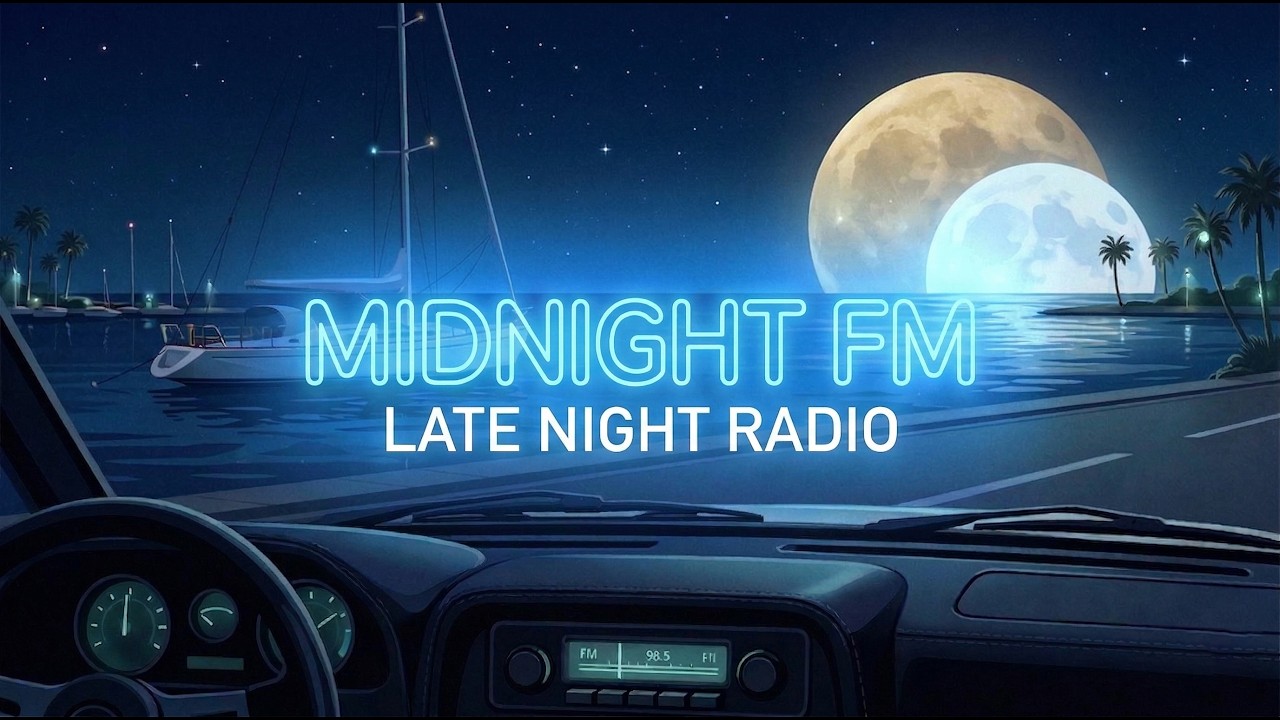 Midnight FM &mdash; Late Night 80s Soft Rock, AOR & Synthwave for Late Night Drives