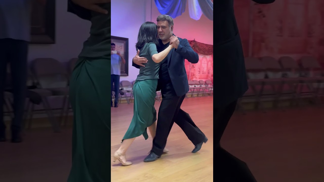 Claudio Villagra. Tango lesson: colgada. El Yeite tango. Washington DC. October 2025