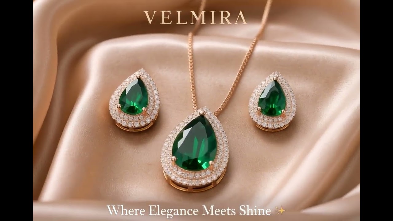 Gold plated zircon jewellery under Rs 999