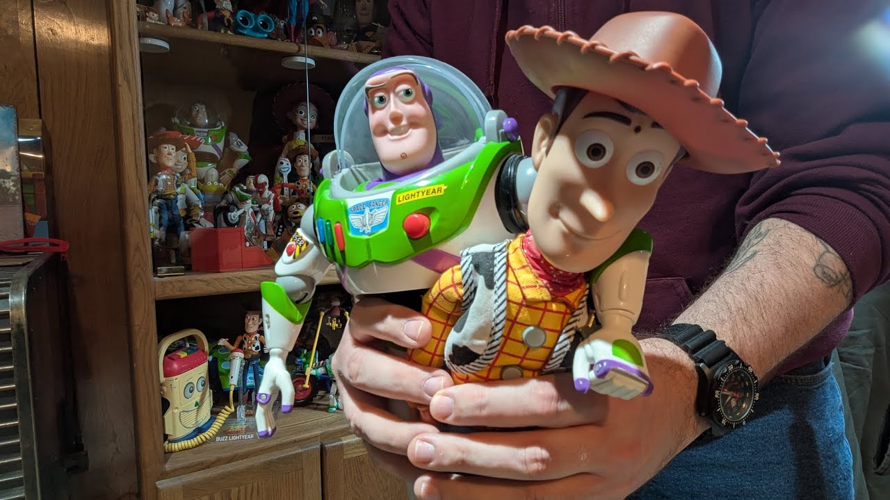 My Toy Story Collection Spotlight 20th Anniversary Buzz + @TodayIGrewUP Stunt Woody!