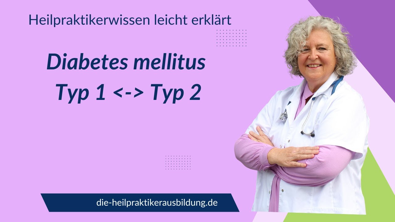 Diabetes mellitus Typ 1 und Typ 2  - was macht den Unterschied?