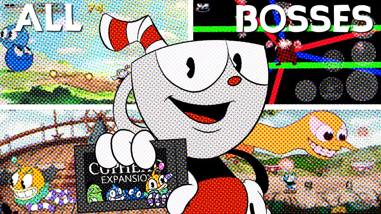 (Almost) All Beta Cuphead Bosses (Cuphead Expansion Gameplay)