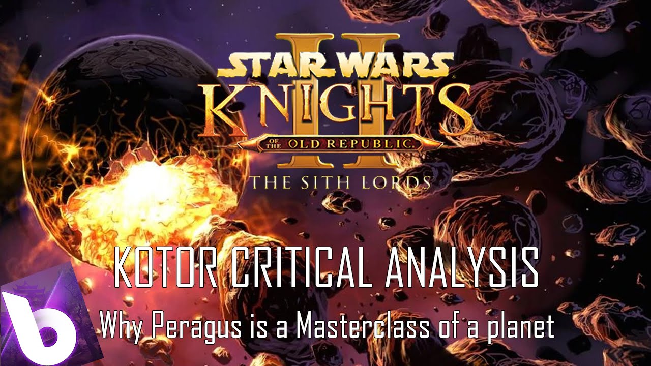Why Peragus is a masterclass and sets the games tone │Kotor 2 Critical analysis