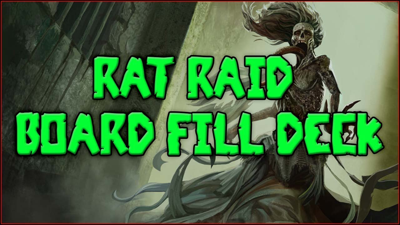 Gwent Rat Raid Board Fill Deck│ 5 Cards Blocked │ Merchants of Ofir Deck