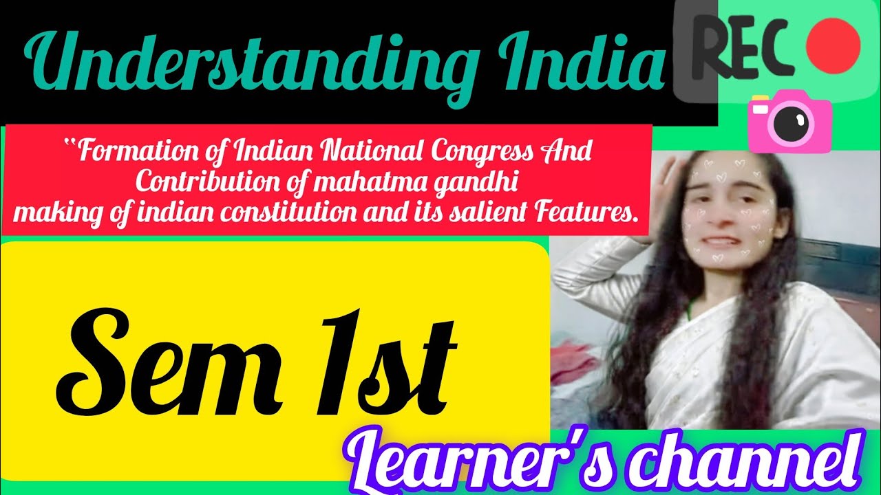 Understanding India Begins with the INC 🇮🇳✨ — Tracing the birth of India’s national awakening!" 