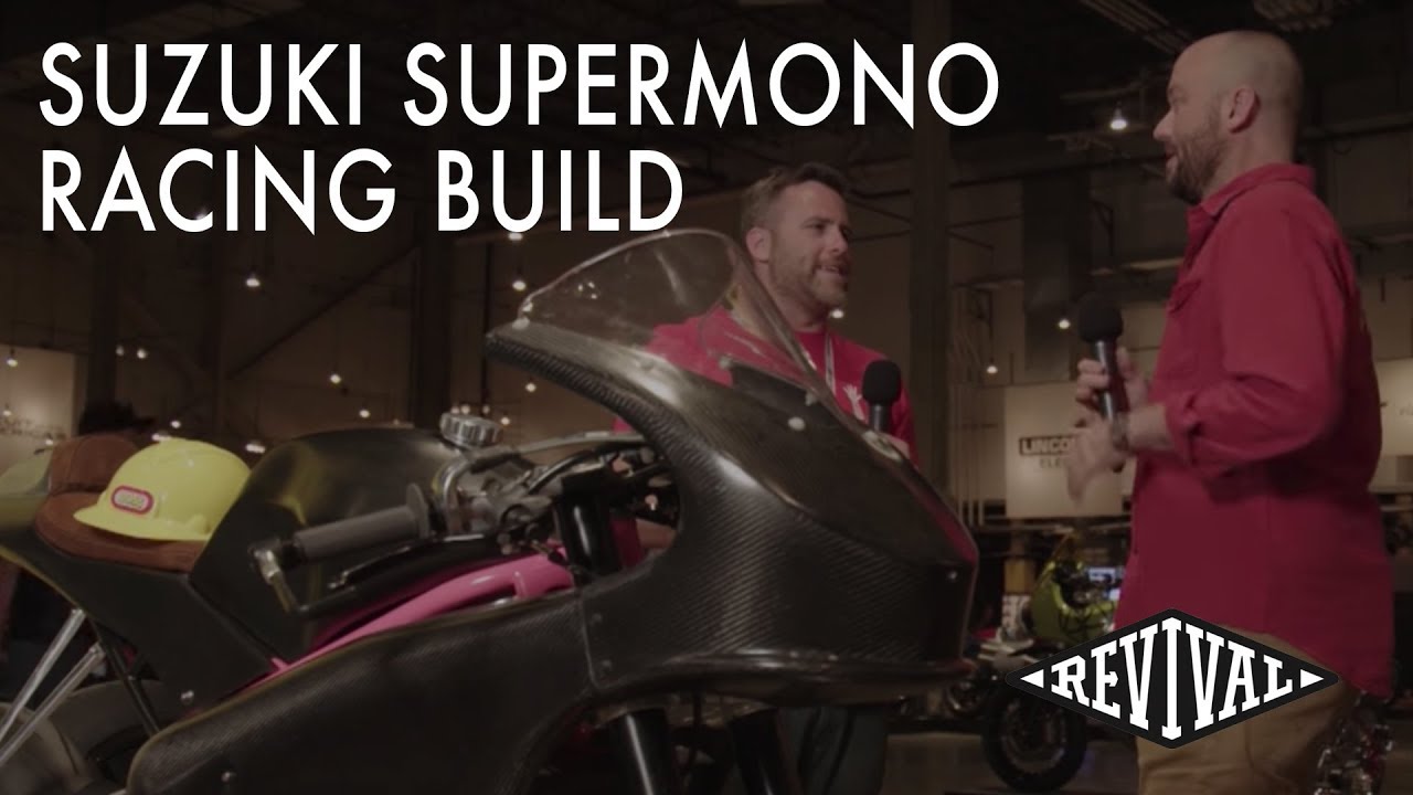 Suzuki Supermono Class Racing build - An interview with Tim Harney