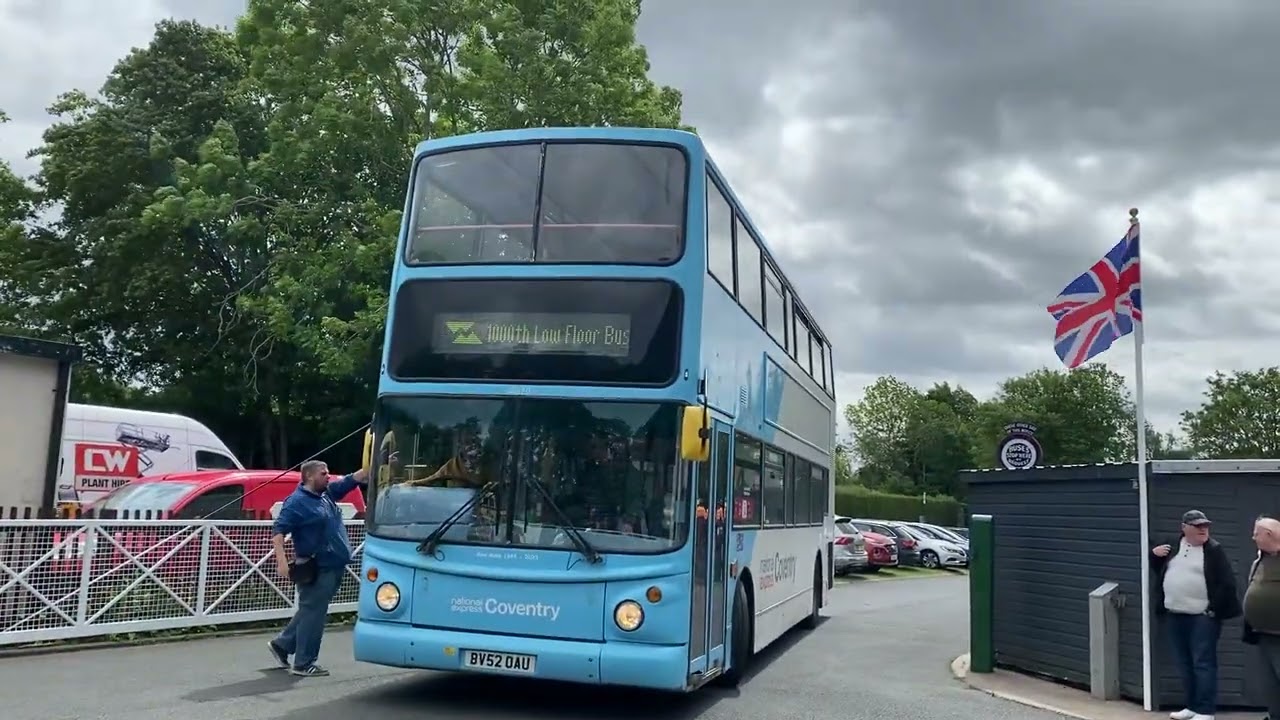 Alx400 Trident 4370 1000th Low Floor Bus Wythall 26/05/2025