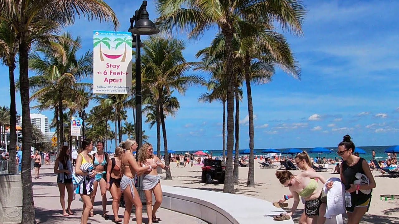 Spring Break Fort Lauderdale Beach 2021