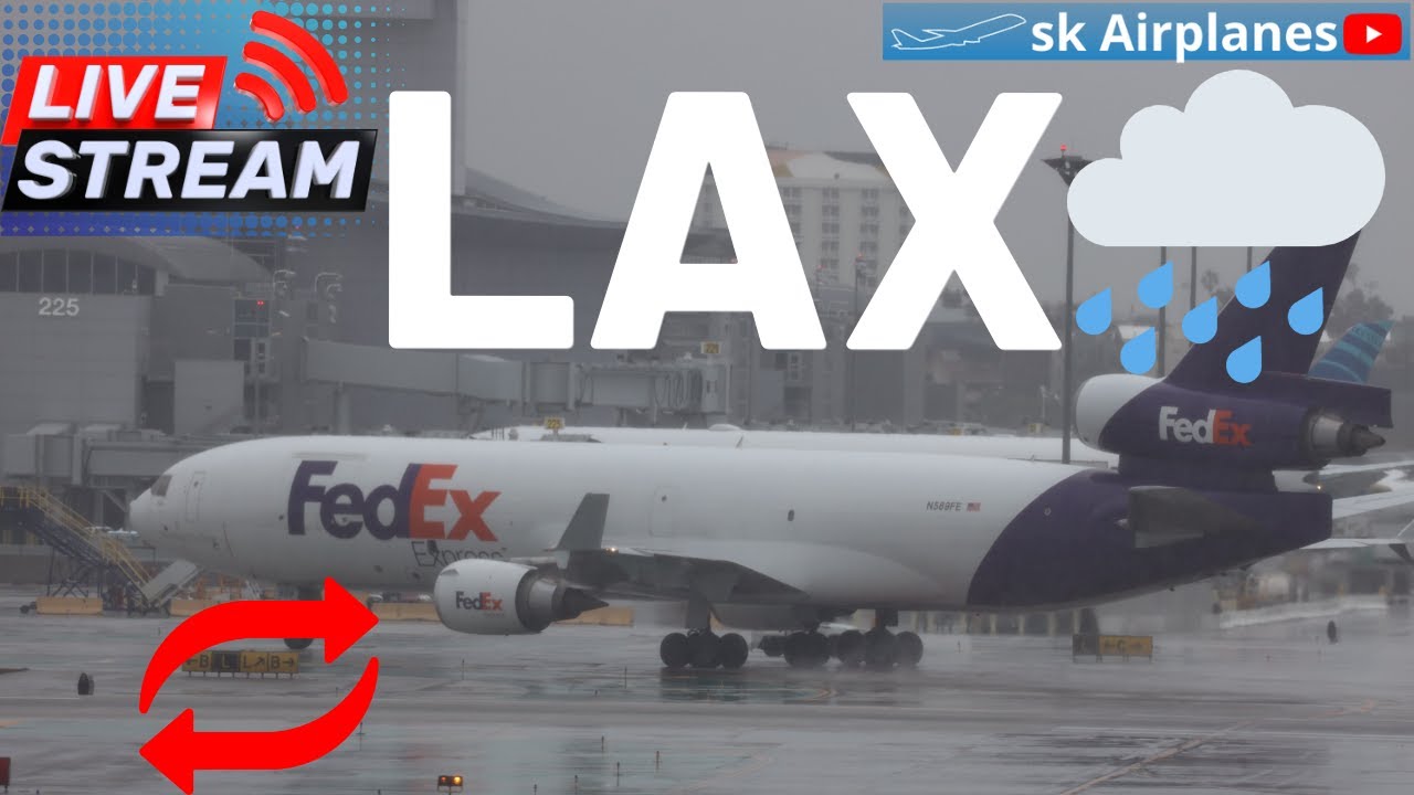 🔭 Watching Planes ✈️  At Los Angeles Airport (LAX)