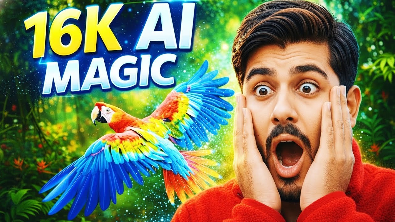 Upscale Any Image to 4K, 8K & 16K Using AI | Full Photo Enhancement Guide