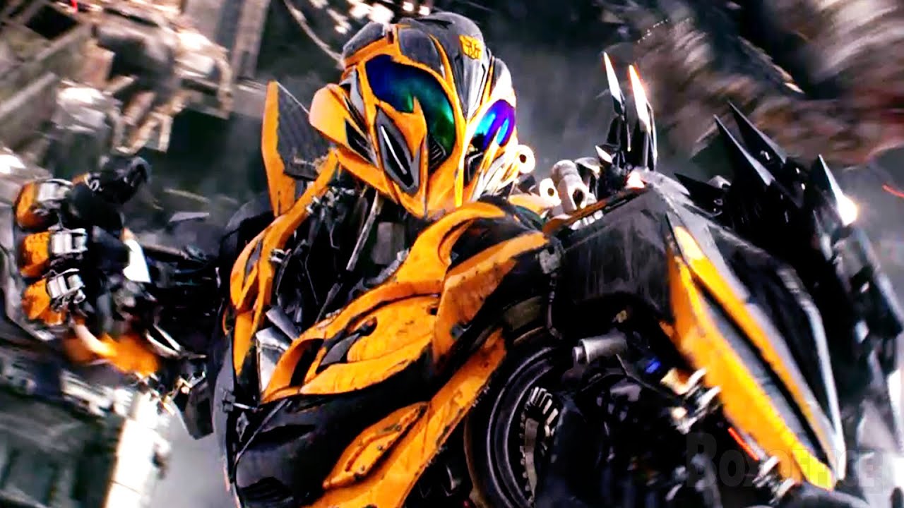 Bumblebee affronte des chiens-robots | Transformers 4 | Extrait VF