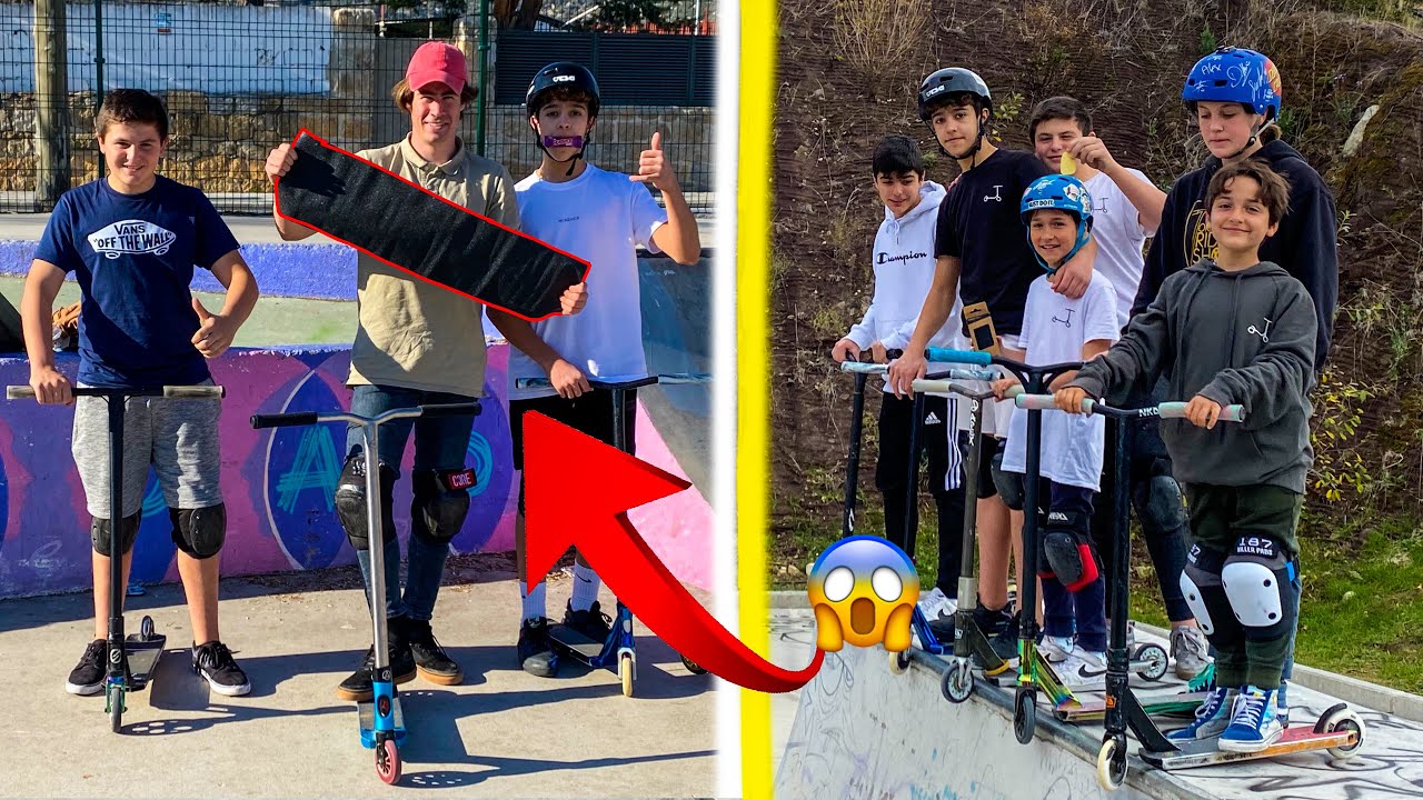 QUÉ TRUCO HARÍAS POR UNA LIJA!!?(COMPETICIÓN🏆🛴)