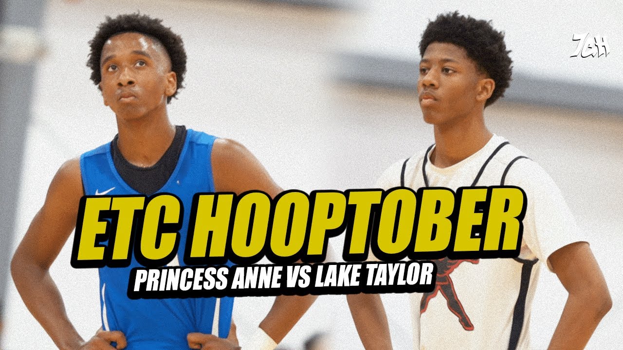 Hooptober Highlights of Princess Anne 🆚 Lake Taylor!! (2nd Half Only)