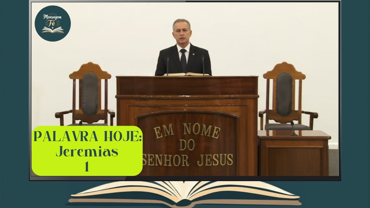 Mensagem de Fé ONLINE – Jeremias 1