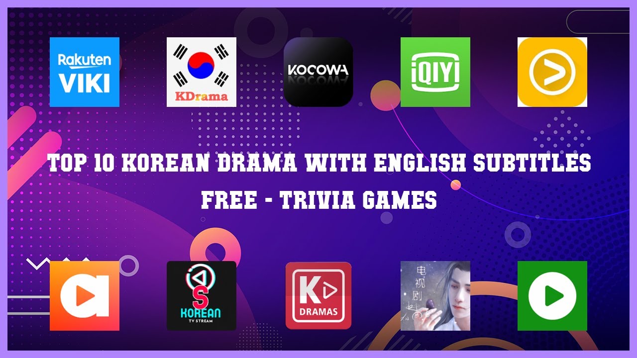Top 10 Korean Drama With English Subtitles Free Android Games