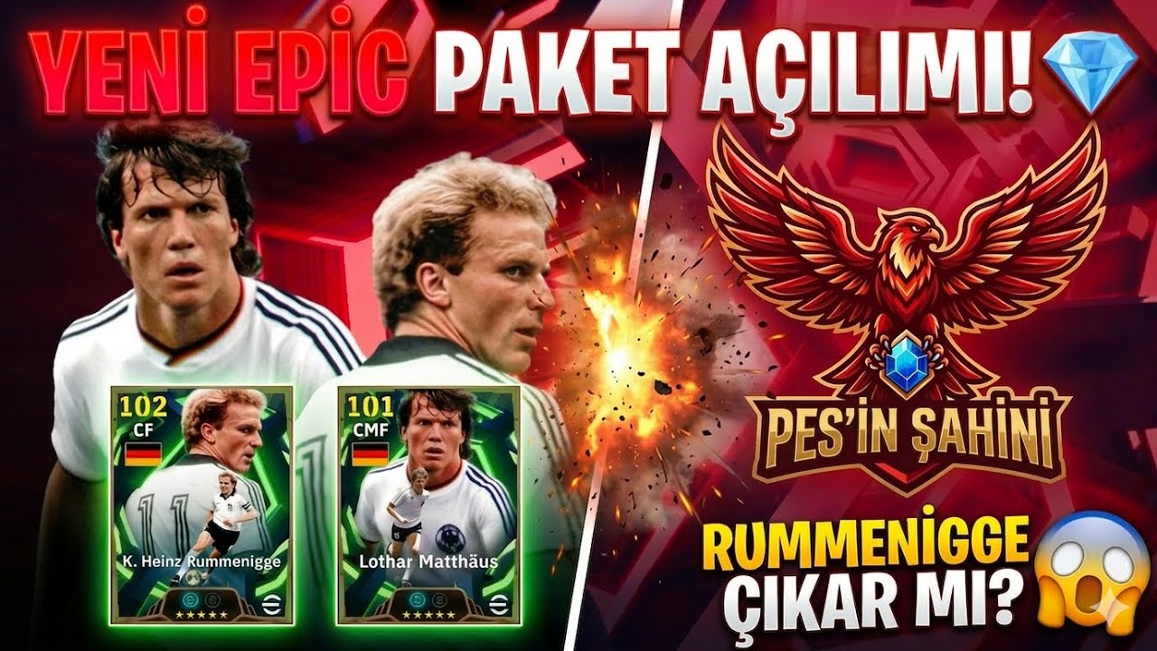 🔴CANLI YAYIN YENİ EPİC PAKET GELDİ! 🔥 | RUMMENİGGE TOP AÇILIMI 🔥💯 ✅✅🔥🇹🇷