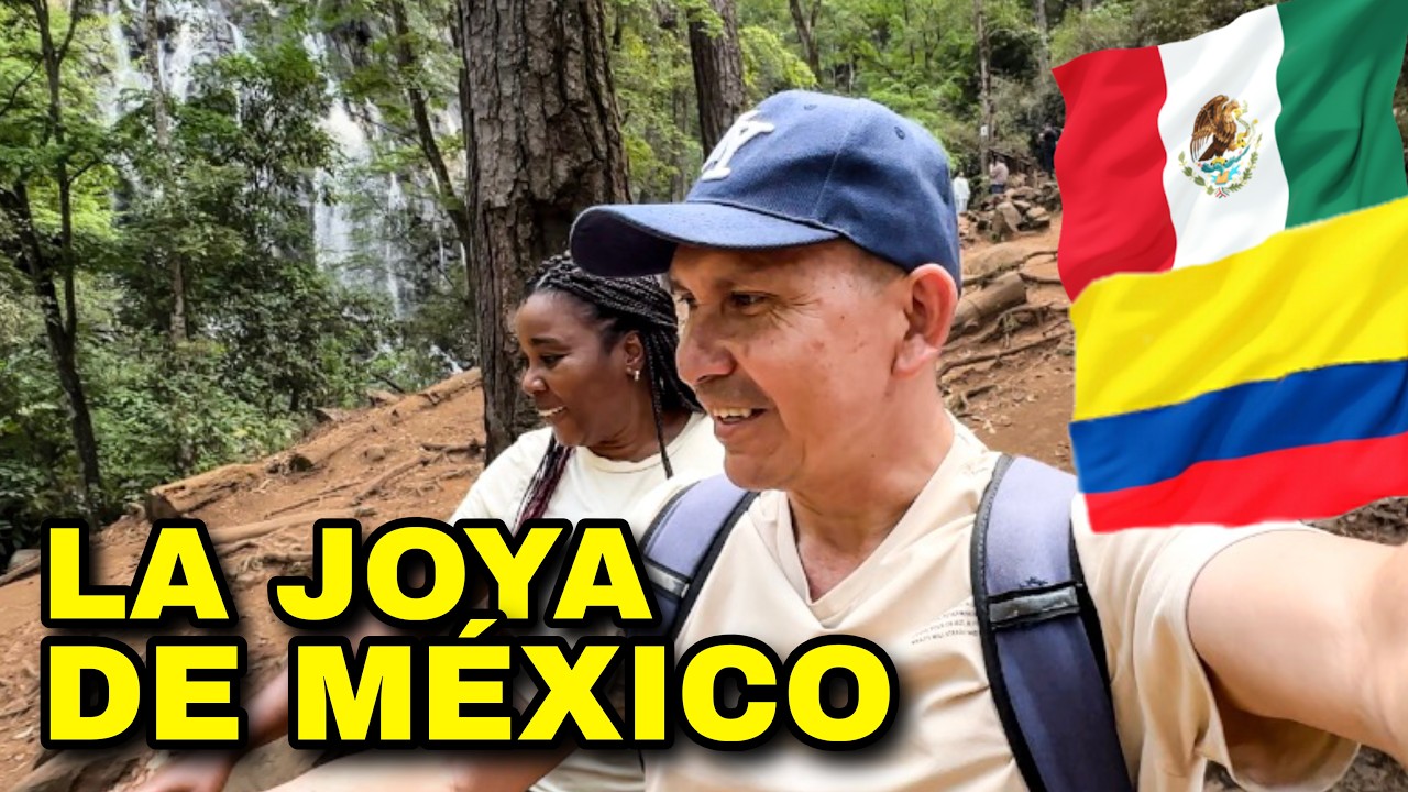 COLOMBIANOS DESCUBRIENDO EL VELO DE NOVIA EN NUESTRA AVENTURA @ExplorandoenFamiliaqm