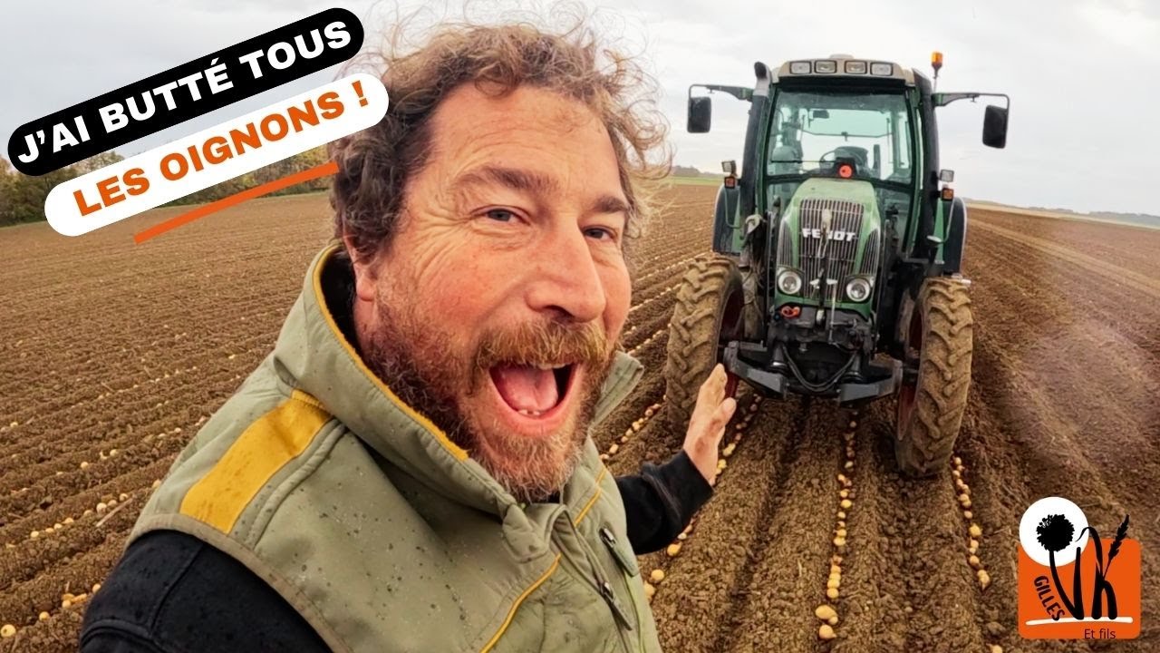Buttage des oignons 2025