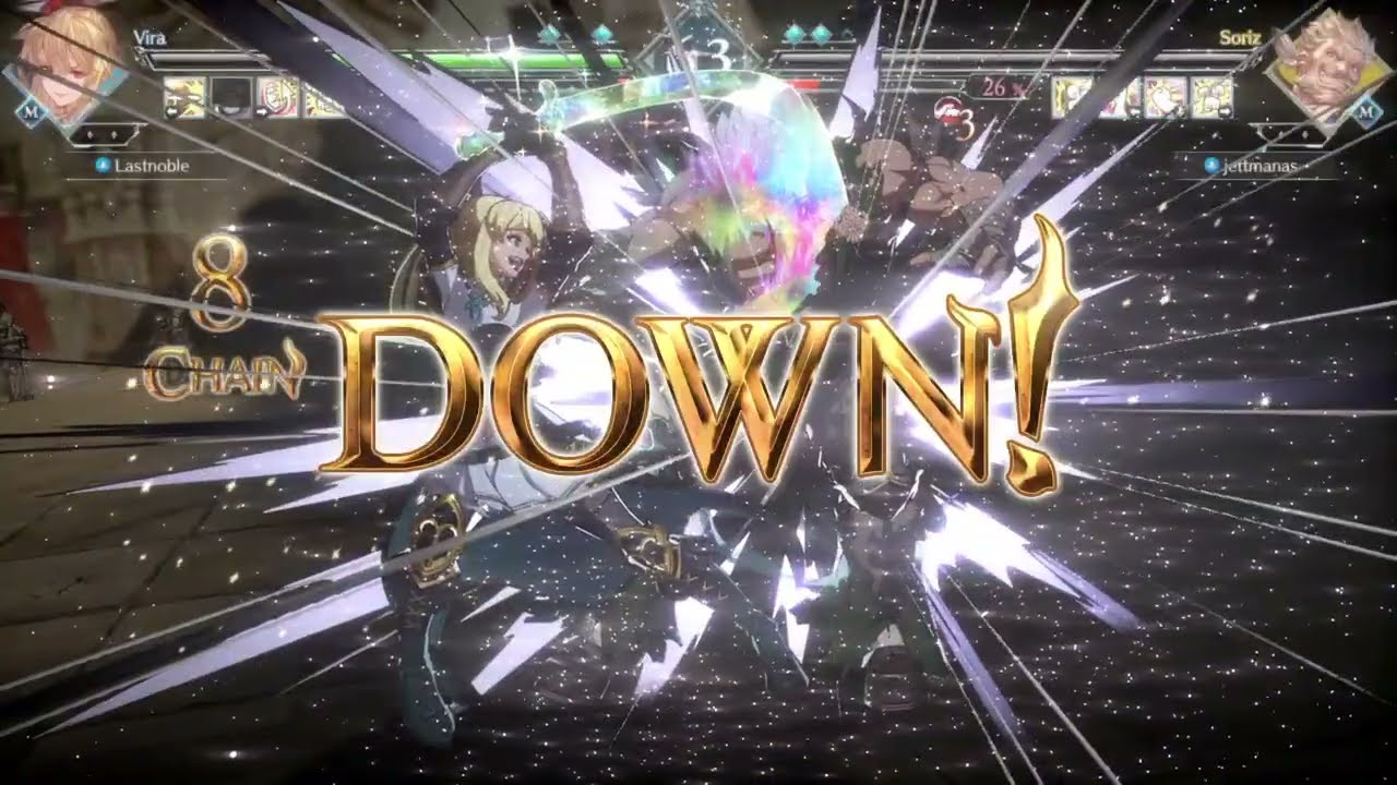 Granblue Fantasy Versus: Rising_Soriz vs Vira (Casual)