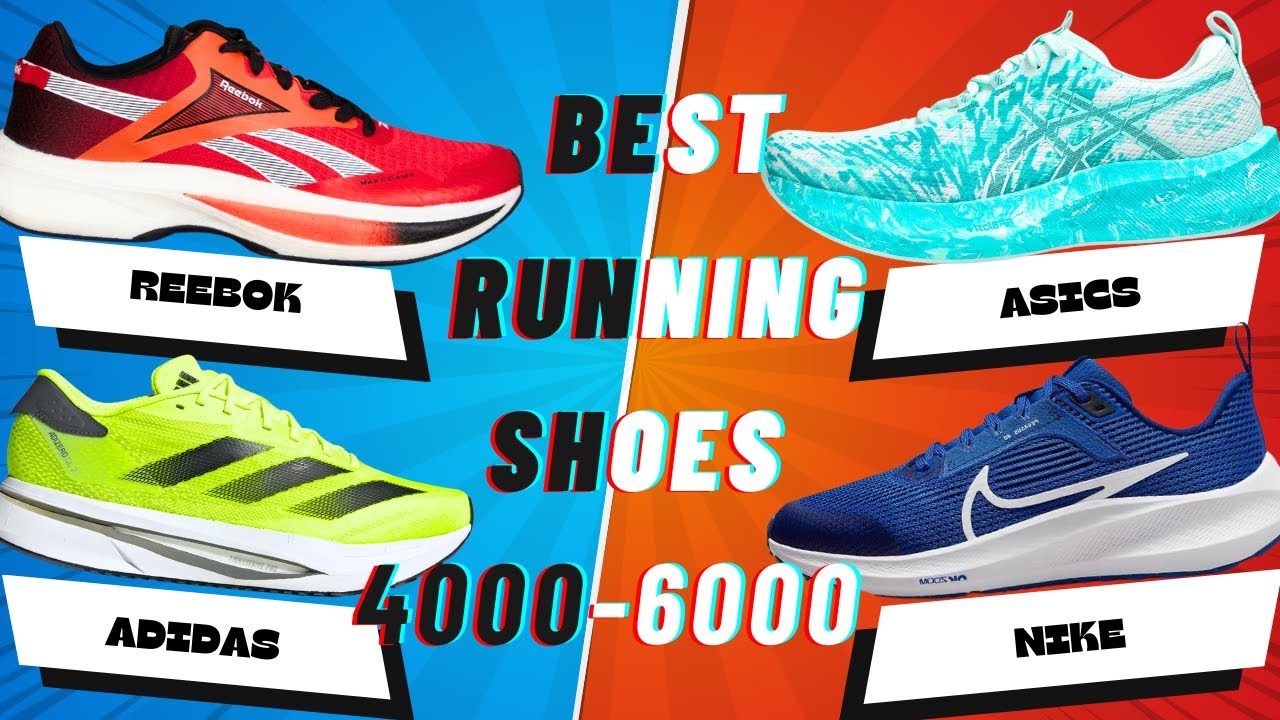 Best Running Shoes between 4000-6000 Rs!! (Hindi)...