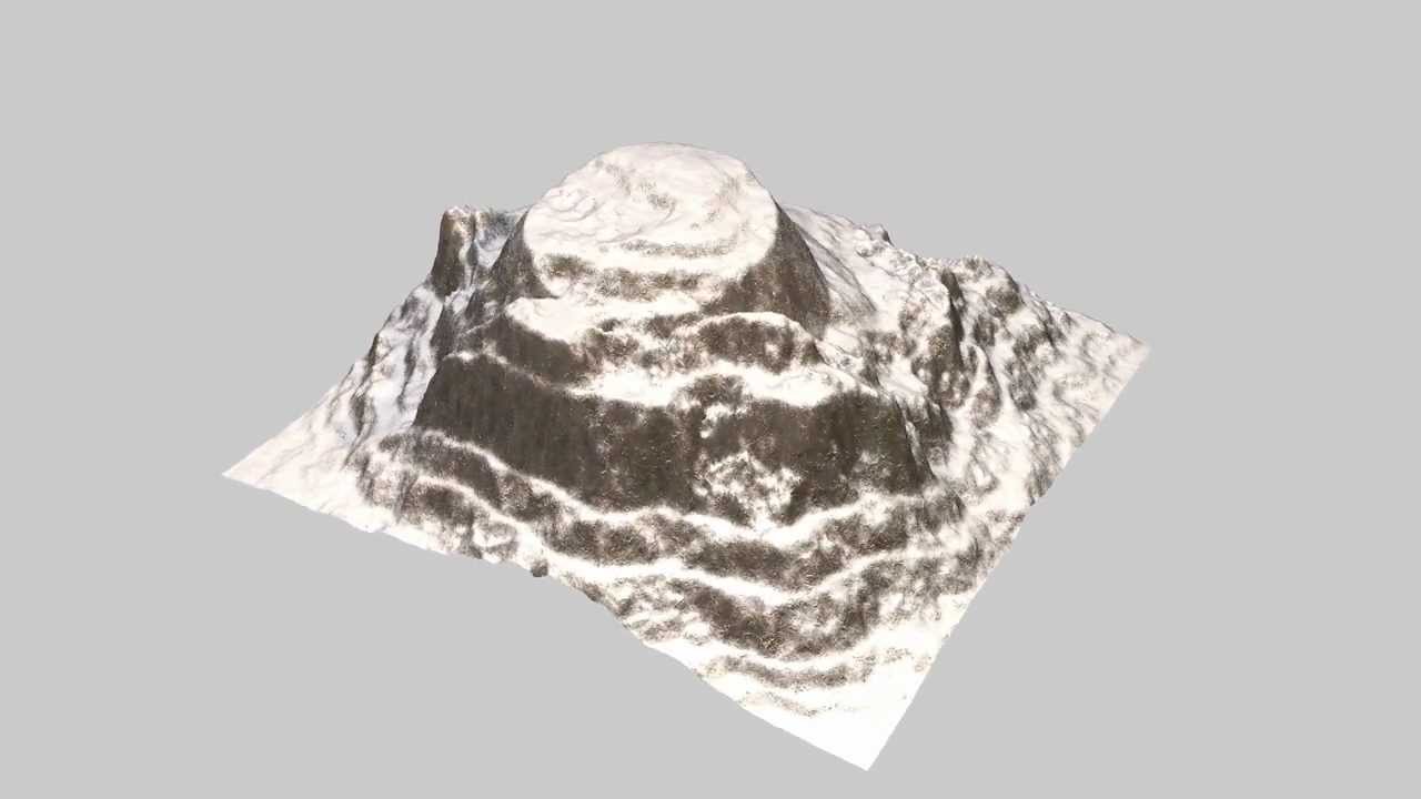 Monta&ntilde;a nevada