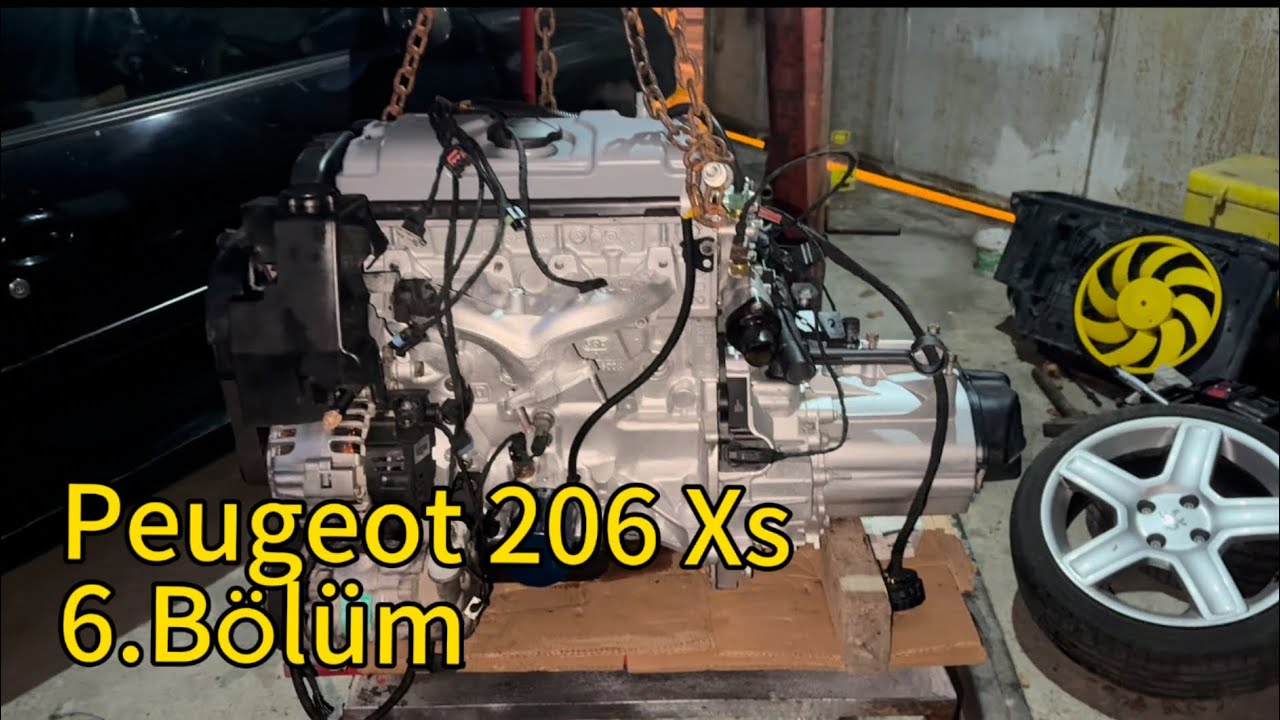 Peugeot 206 1.6 Xs Motor Restorasyon 6.Bölüm