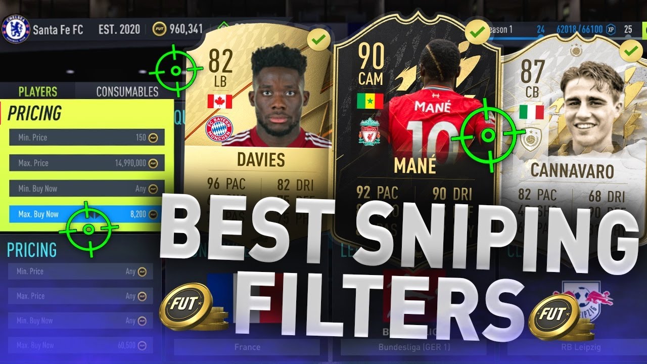 INSANE SNIPING FILTERS #15 🔥 *MAKE 200K QUICKLY* (FIFA 22 BEST SNIPING FILTERS TO MAKE COINS)