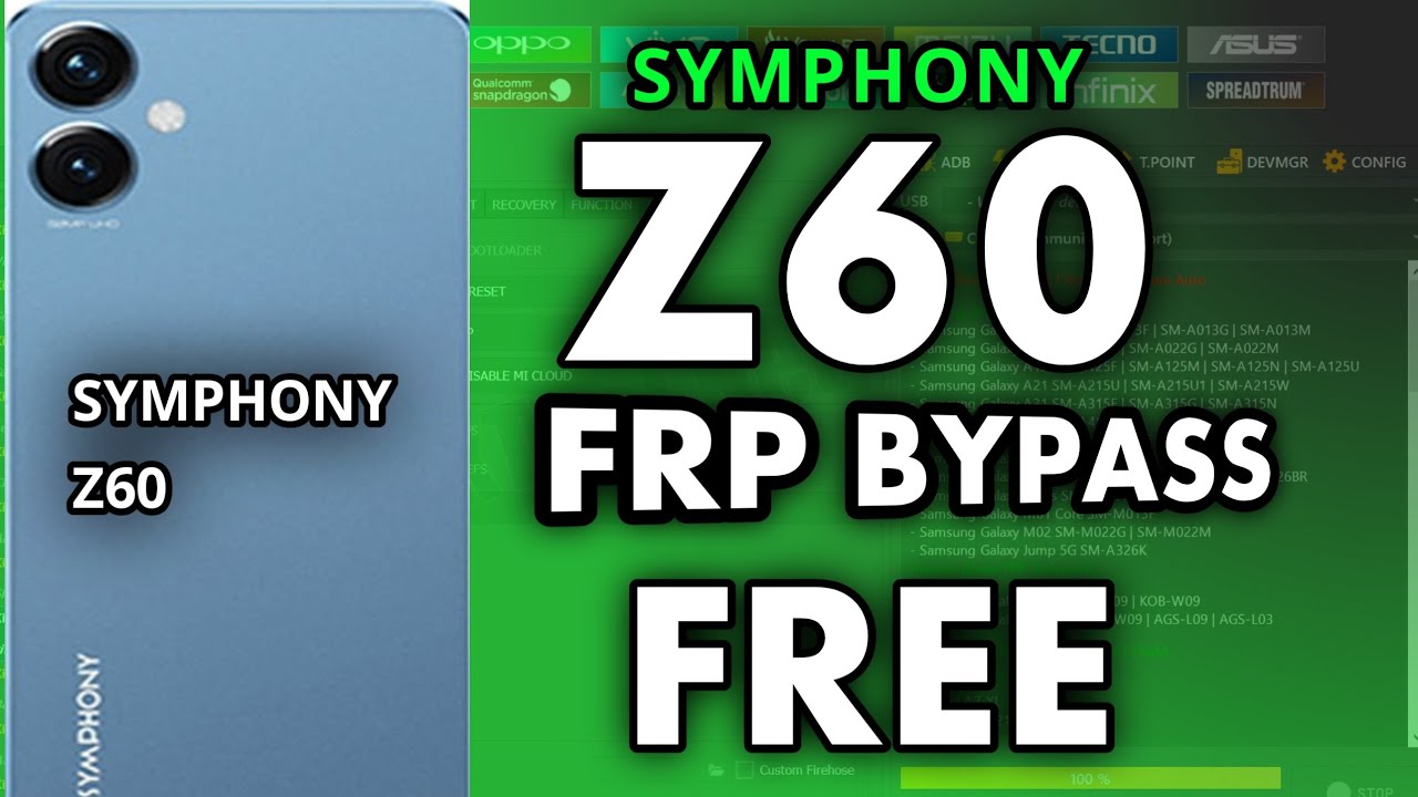 Symphony Z60 Frp Bypass Without Pc  Symphony Z60 Android 12 Frp Bypass All Symphony Frp Bypass Trick
