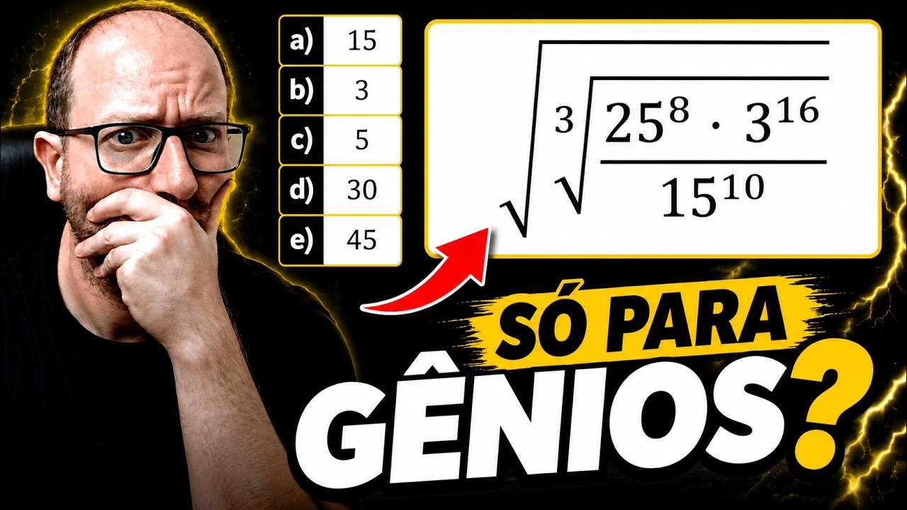 DESAFIO Matemático! RADICIAÇÃO, POTÊNCIA, Frações EXPRESSÕES NUMÉRICAS/Aula de Matemática Básica 