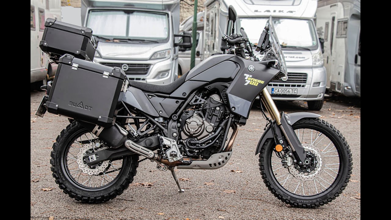 Installation instruction BUMOT pannier racks, rear rack and top mount Yamaha Tenere 700