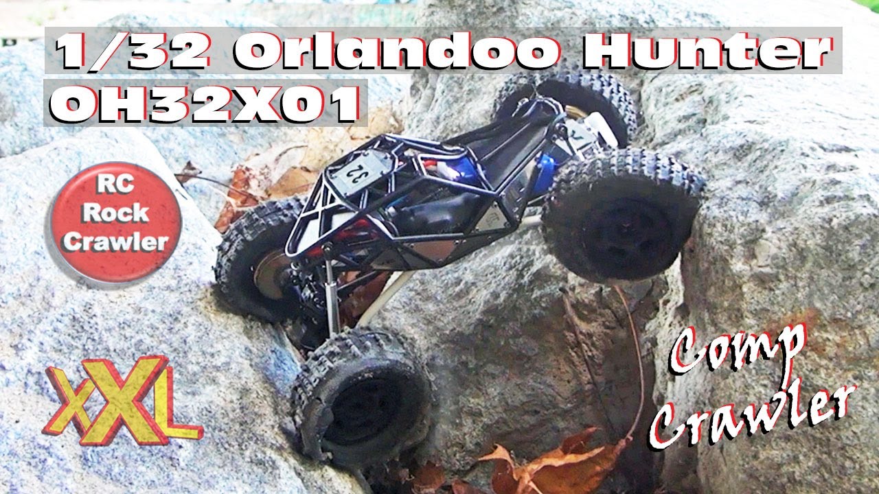 Orlandoo Hunter OH32X01 1/32 comp crawler 4x4 - micro brushless outrunner 1:50 - Wheelbase 10cm