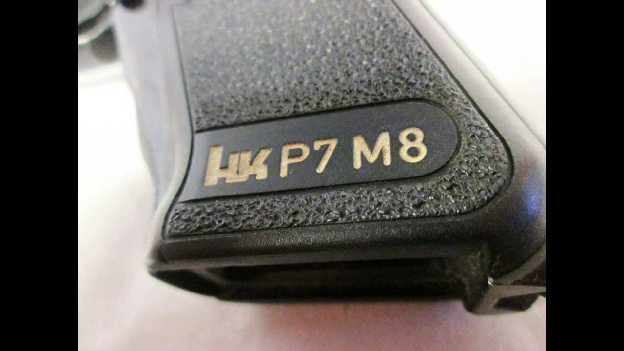 Heckler & Koch HK P7 M8 GMBH 9 MM Pistol W BOX