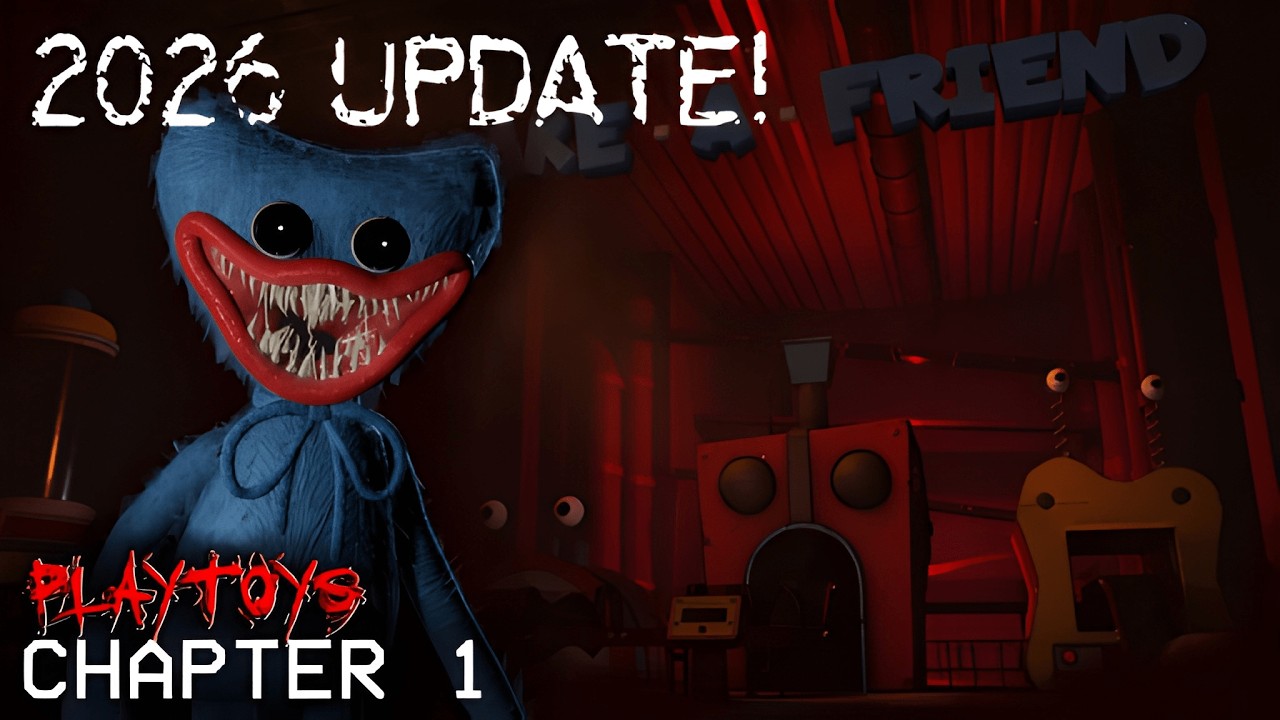 🌏 NEW UPDATE! Poppy Playtoys ( C1 ) -🔥 FULL GAMEPLAY