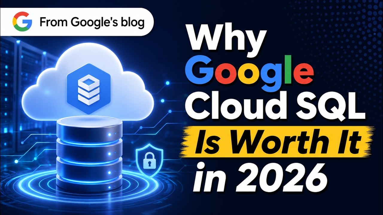 From Google's blog - Why Google Cloud SQL Is Worth It in 2026
