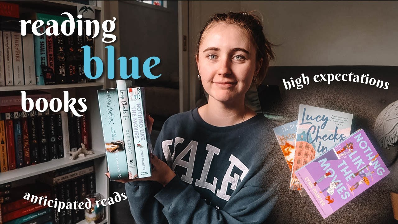 reading only blue coloured books II Episode 1 📖📘