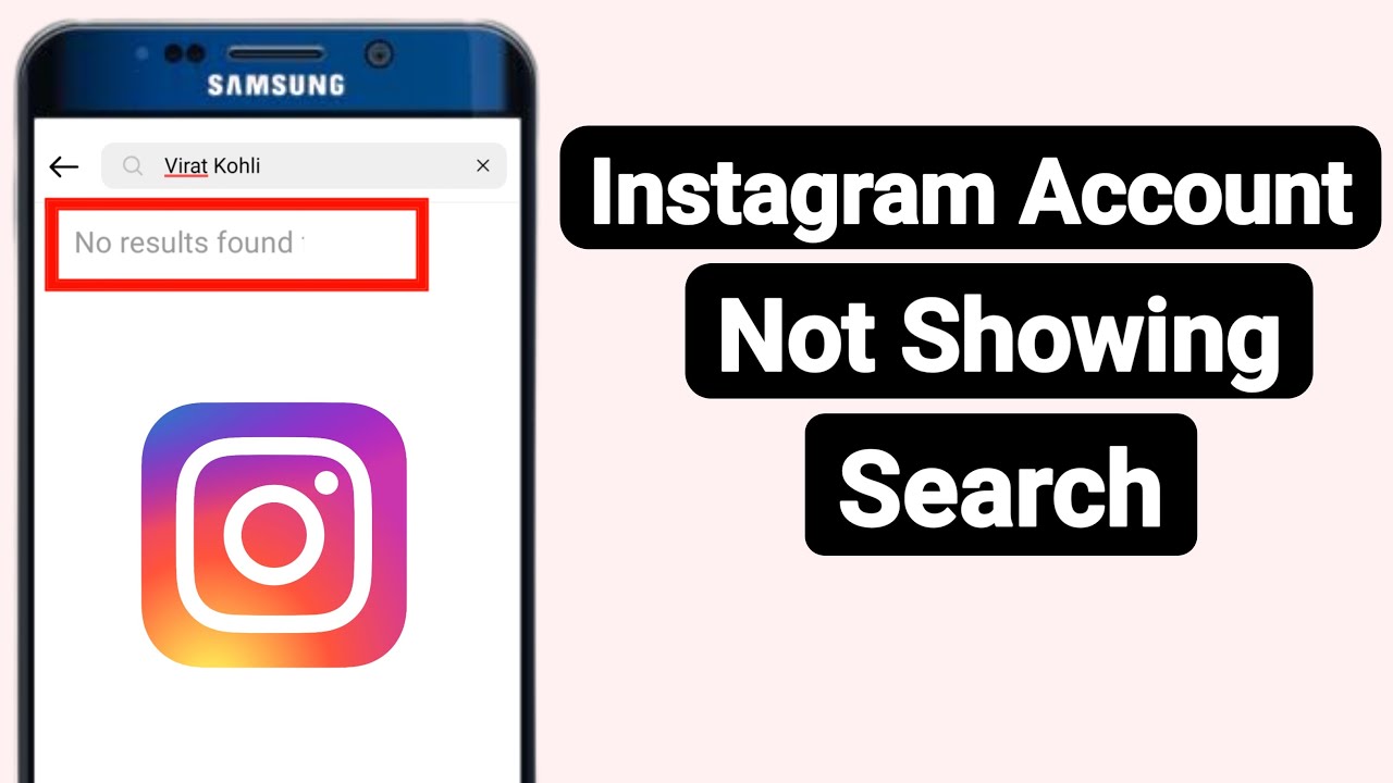 Instagram Account Not Showing In Search | How To Fix Instagram Id Not Showing In Search |